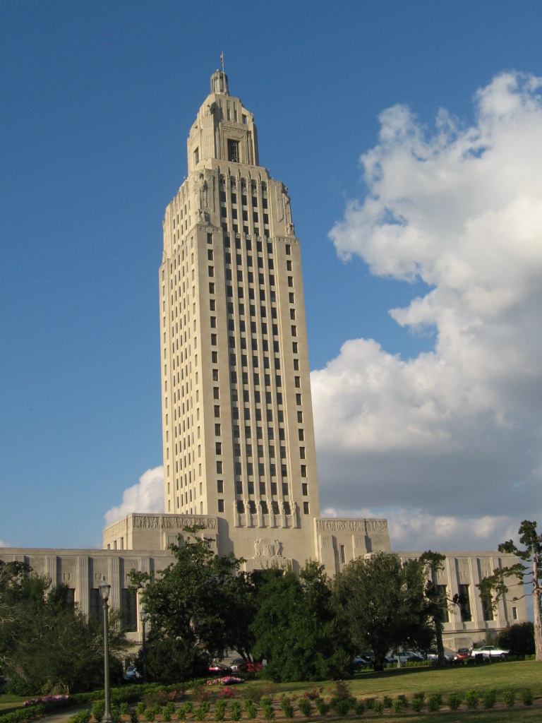 State Capitol skyscraper, Baton Rouge, Louisiana Paul McClure Flickr