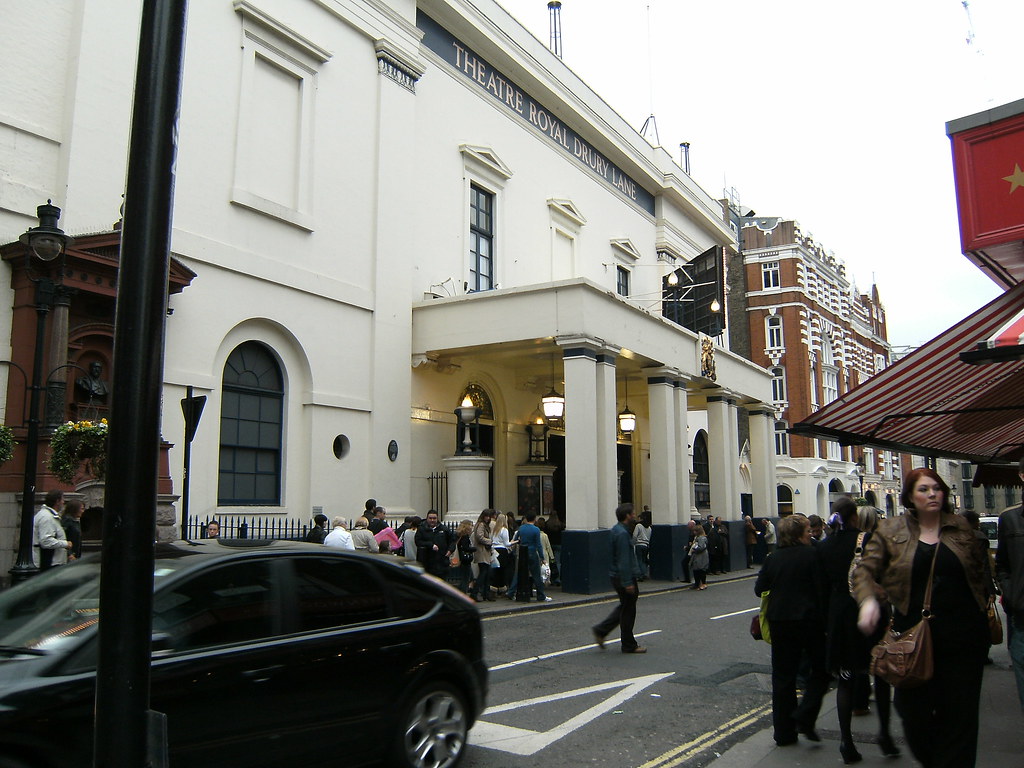 Drury Lane Theatre Drury Lane Theatre, London; Oliver! shining
