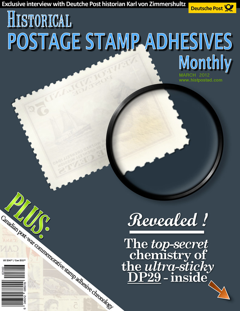 MagCov Historical Postage Stamp Adhesives Monthly Mad Sun Flickr