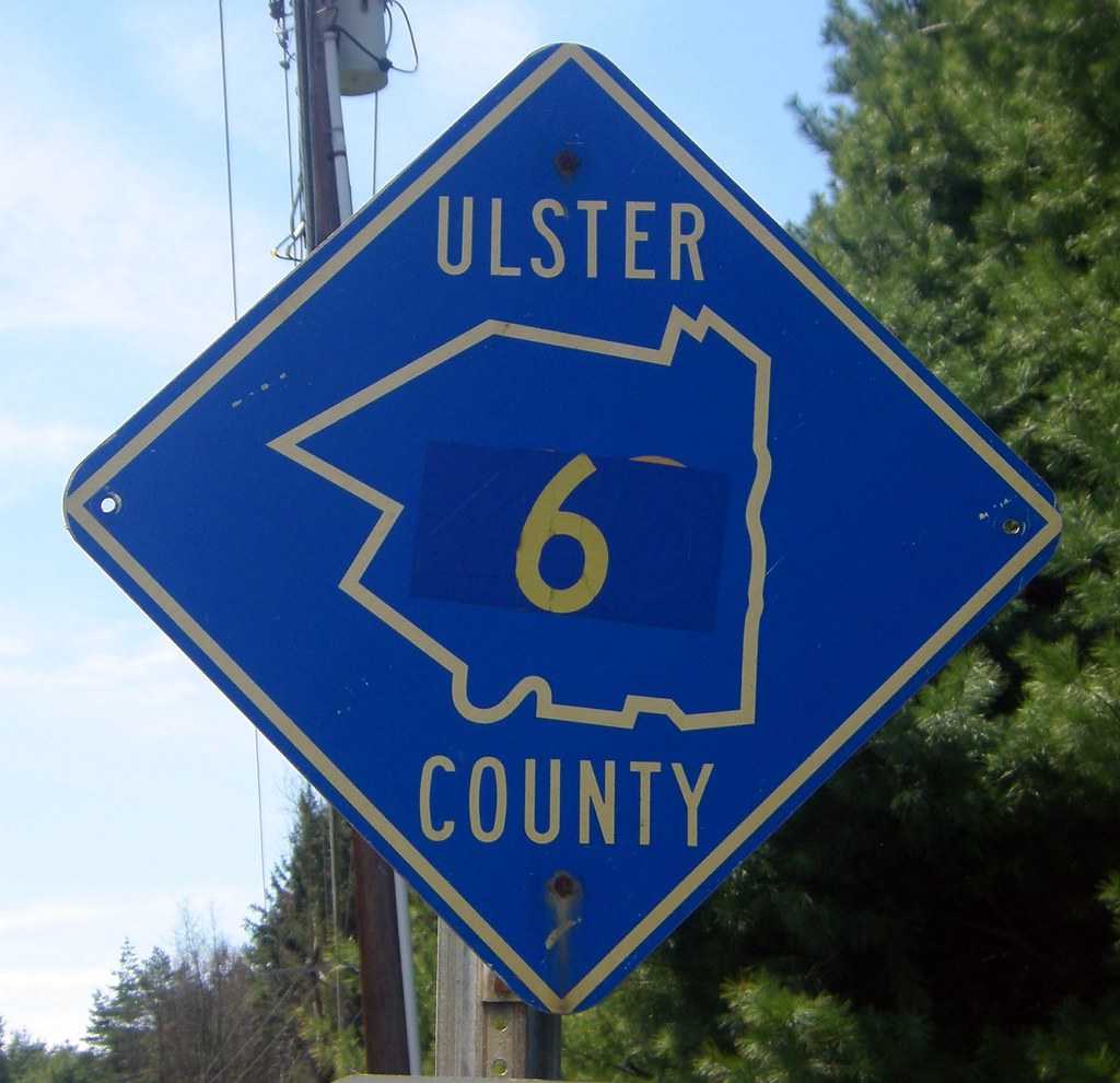 Ulster County Route 6 Ulster County Route 6 outline sign l… Flickr