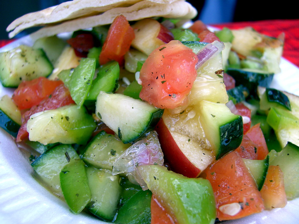 Tunisian Salad Jamila's, New Orleans Robert Flickr