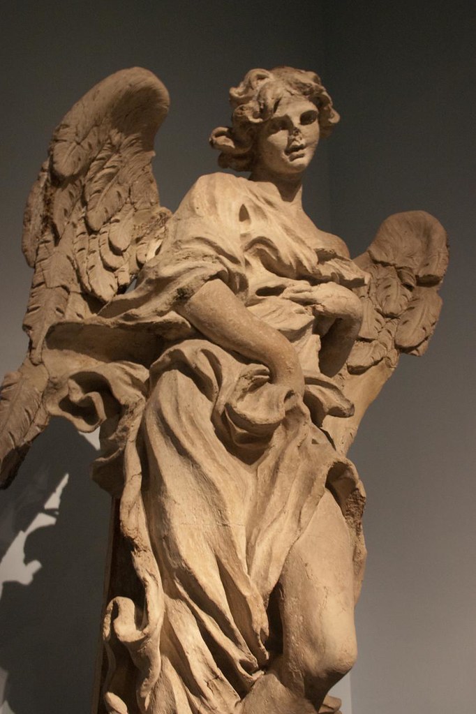 Vatican Angel Statue One of the many angel statues in the… Flickr