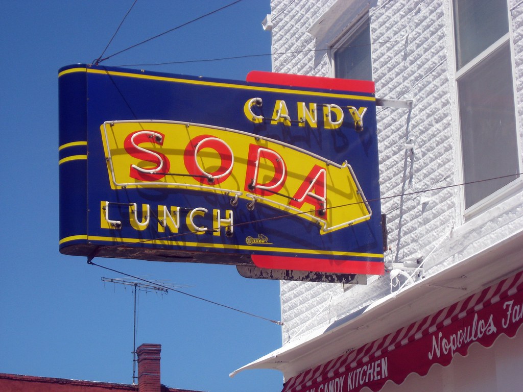 Wilton Candy Kitchen Wilton, Iowa A great sign outside o… Flickr