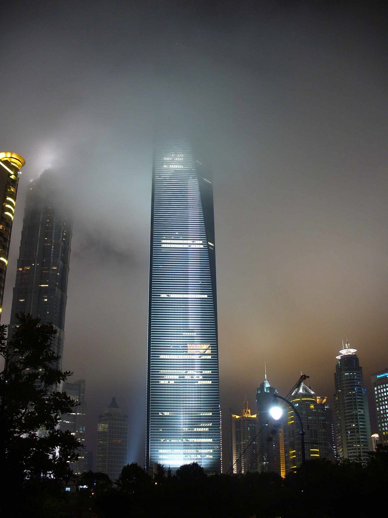 Shanghai World Finance Center Taken by a friend Roy Schreffler Flickr
