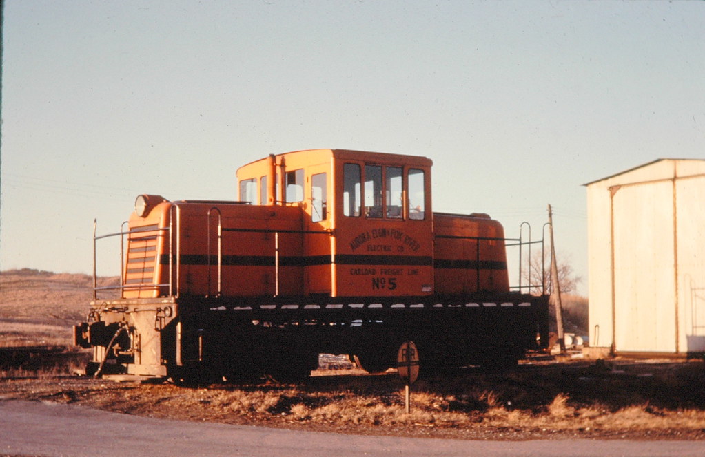 Aurora Elgin & Fox River Railroad at Elgin State Hospital Flickr