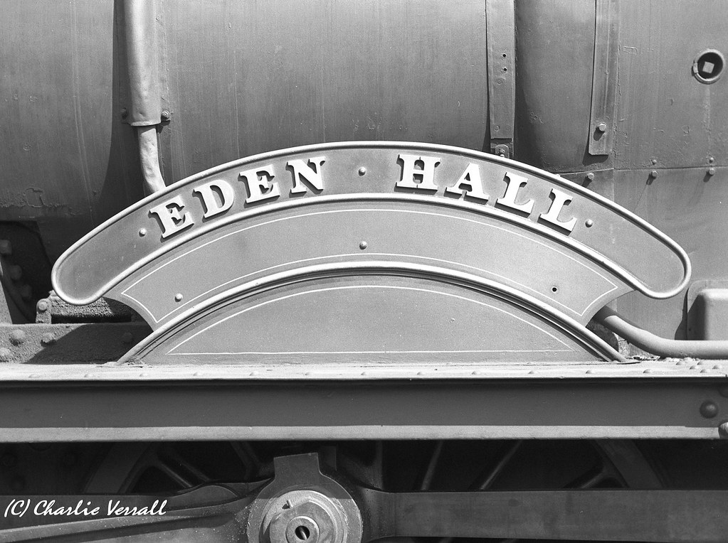 EDEN HALL NAMEPLATE 4996 Exeter 5 June 1962 Taken from an … Flickr