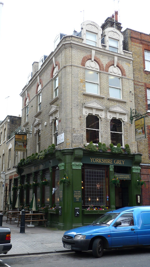 Yorkshire Grey, Fitzrovia, W1 Very nice Sam Smith's pub wi… Flickr