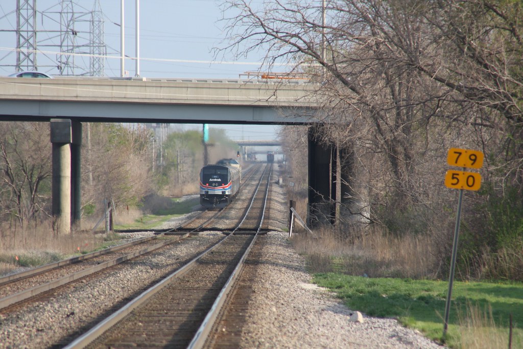 Both Amtrak 340 and 8 are southbound Waterford Ave Milwa… Flickr