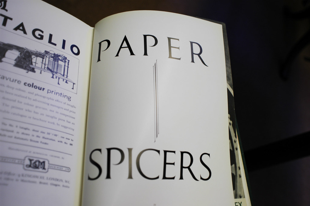 what's a paper spicer? or is it... Spicers Paper? Flickr