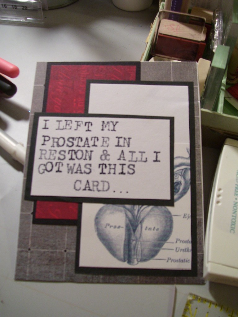 Prostate Cancer is No Joke... but this card is. My FIL is … Flickr