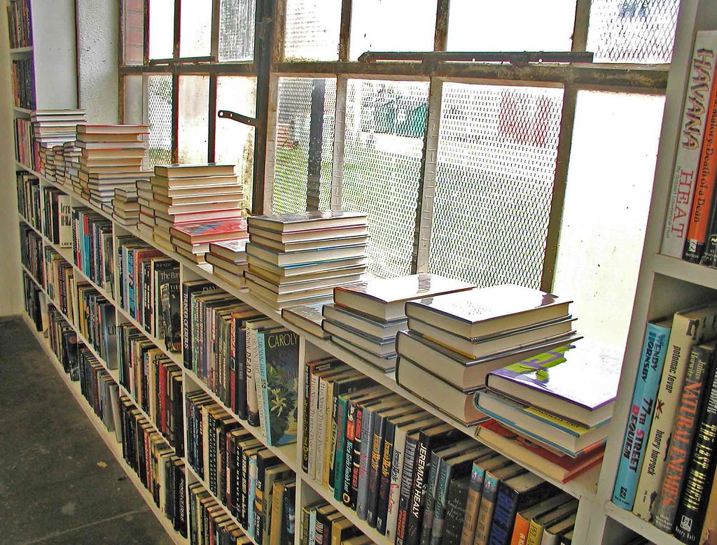 Booked Up, Archer City, Texas These were all 1st editions … Flickr