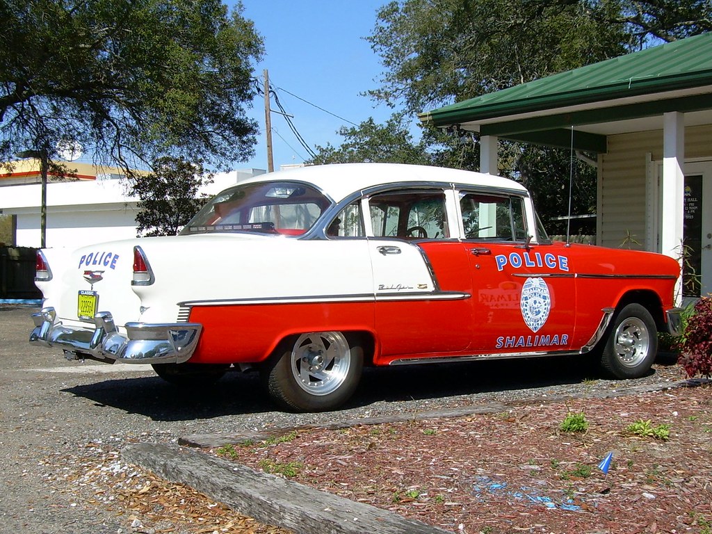 Shalimar Florida Police This 1955 Chevrlet BelAir belongs … Flickr