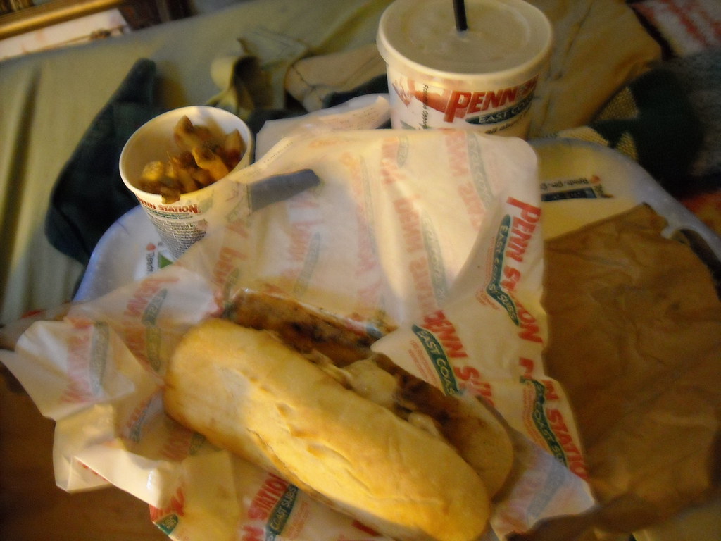 Penn Station Philly Cheese Steak MBK (Marjie) Flickr