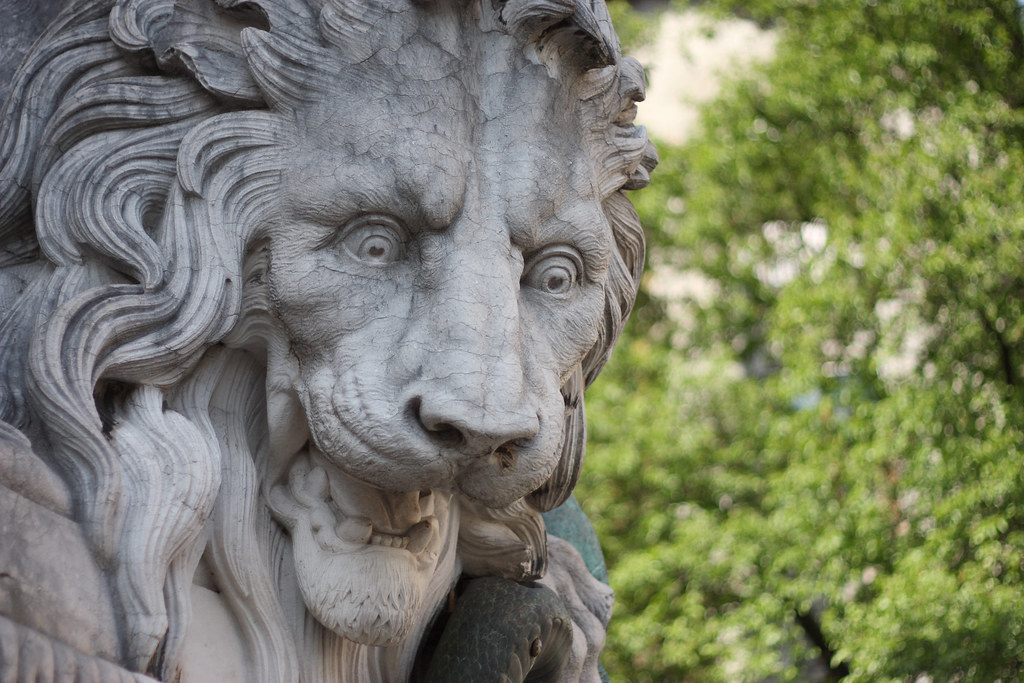 Grenoble lion de SaintLaurent Détail de la « Fontaine a… Flickr