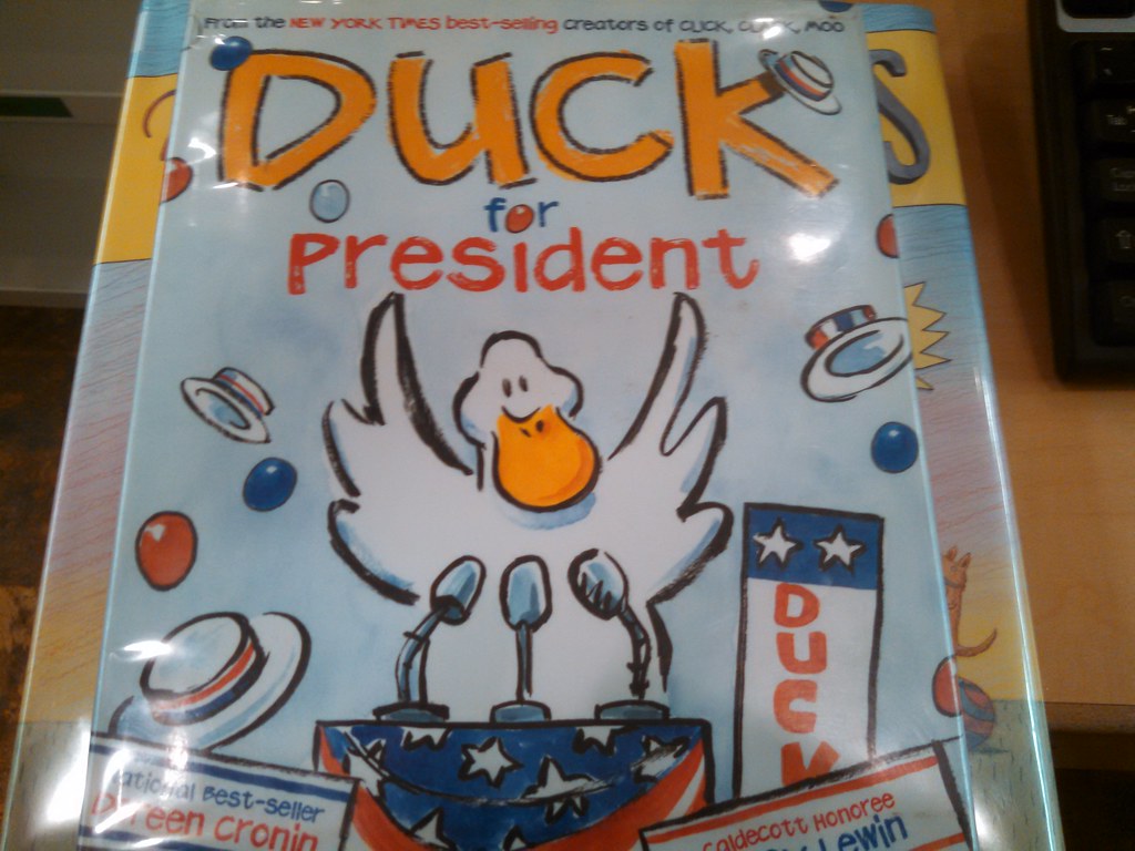 Duck for President skooksie Flickr