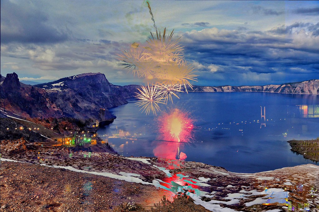 Happy Fourth of July to my American Friends Crater Lake Or… Flickr