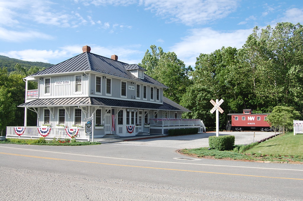 The Depot Lodge, Paint Bank VA Gail Faulkner Flickr
