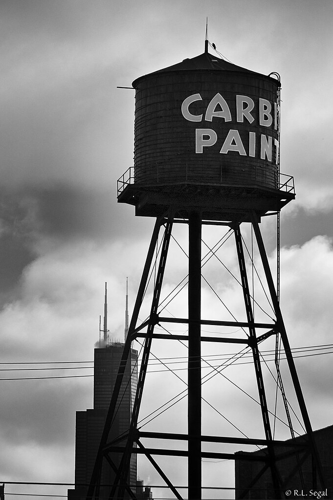 Carbit Paint Water Tower The allknowing, allseeing Carbi… Flickr