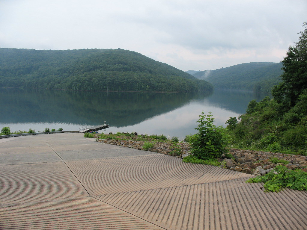 View from ramp at Jennings Randolph Allen Wood Flickr