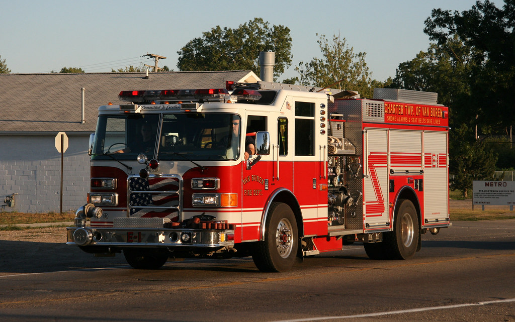 Van Buren Fire Dept Pierce fire truck of the Van Buren Fir… Rick