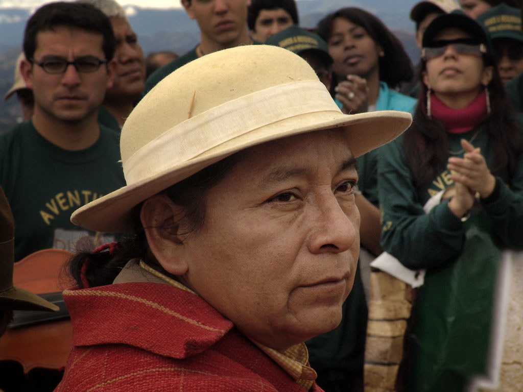 The main Shaman An aboriginal shaman from the Andes act as… Flickr