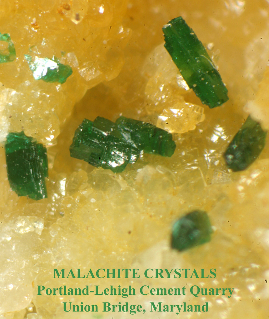 Malachite Crystals from Maryland Microcrystals from Portl… Flickr