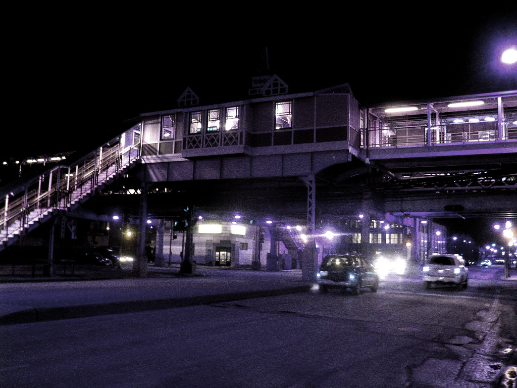 Ashland Green Line Station In Chicago Daniel Rangel Flickr