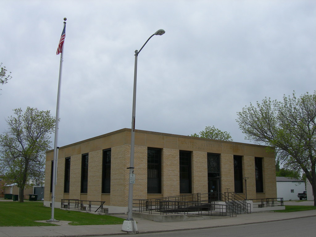 New Rockford, North Dakota 58356 Built in 1938. New Deal m… Flickr