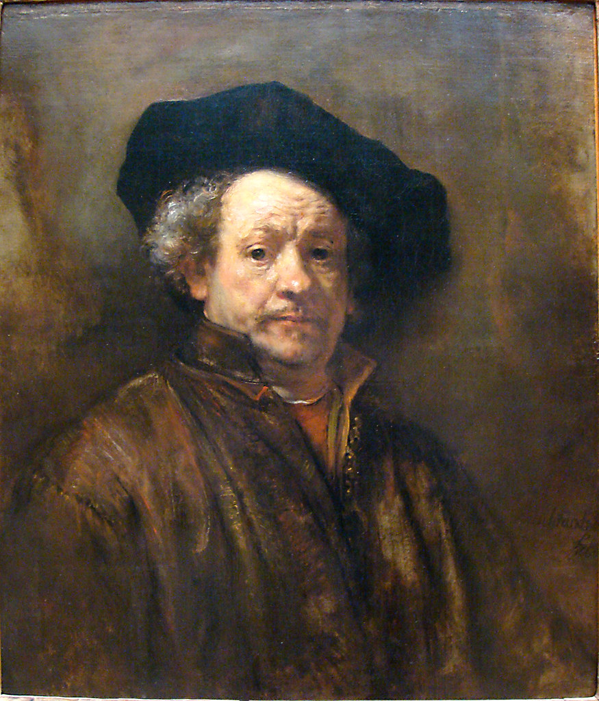 Rembrandt SelfPortrait 1660 Rembrandt van Rijn Dutch, 160… Flickr