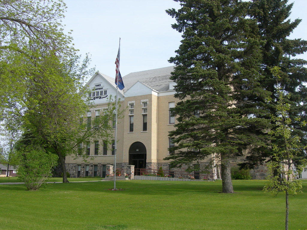 Towner County Courthouse Cando, North Dakota One of only 4… Flickr