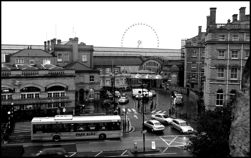 York Station Exterior view of the railway station at York … Flickr