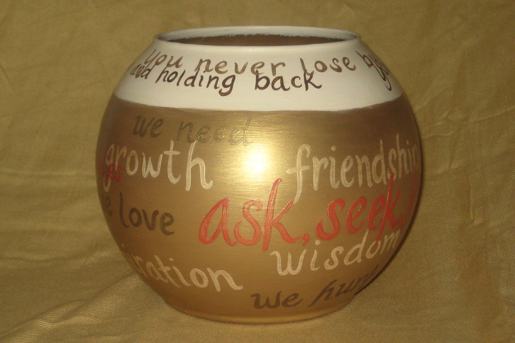 Overlapping Word Vase 1 Have a poem, song, or quote that h… Flickr