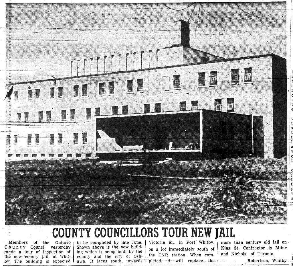 10 Apr 1958 A new jail for Ontario County Article taken … Flickr