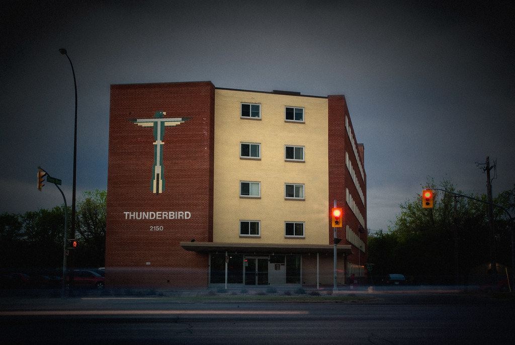 Thunderbird Apartments Portage Avenue, Winnipeg, Manitoba.… Flickr