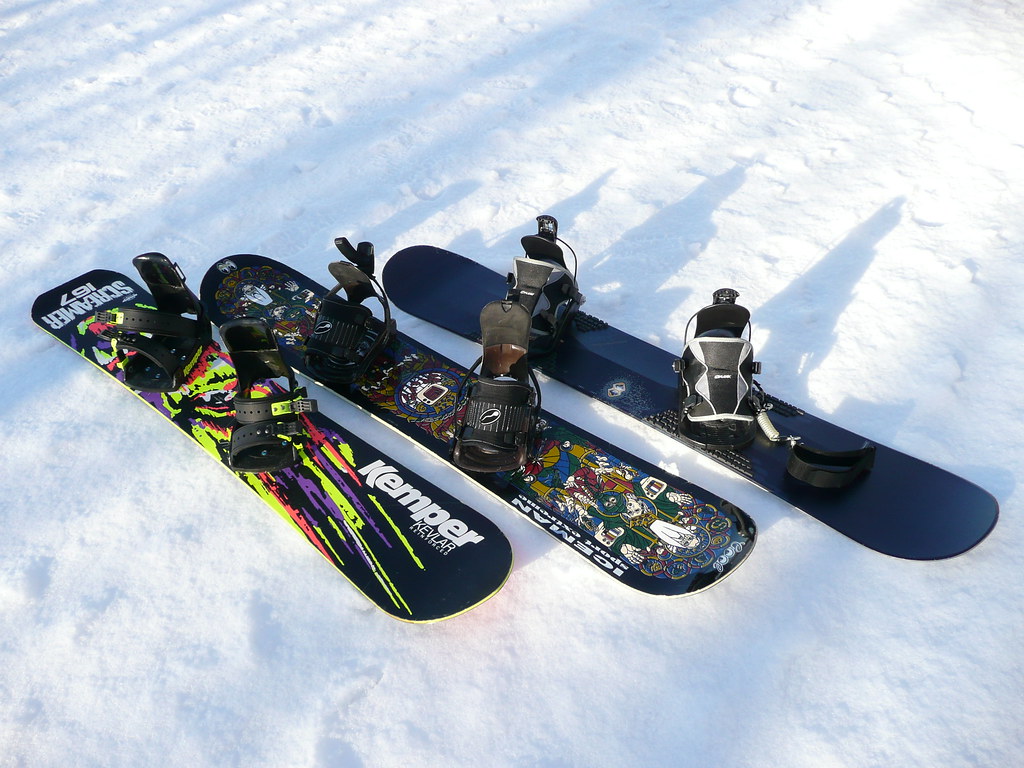 Kemper and Salomon Snowboards 3 My three snowboards, Kempe… Flickr