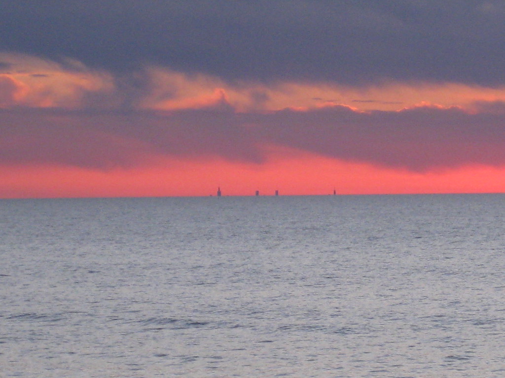 Chicago Skyline...From 50 miles Away...Across Lake Michiga… Flickr