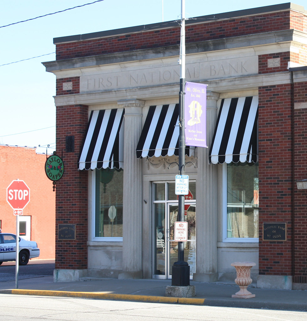 Mount Olive IL First National Bank of Mount Oliver (10 o… Flickr