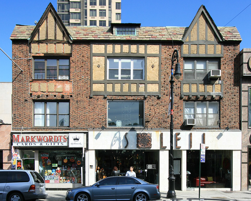Tudor apartment house, 7141 Austin St to 7143 Austin St, Forest Hills