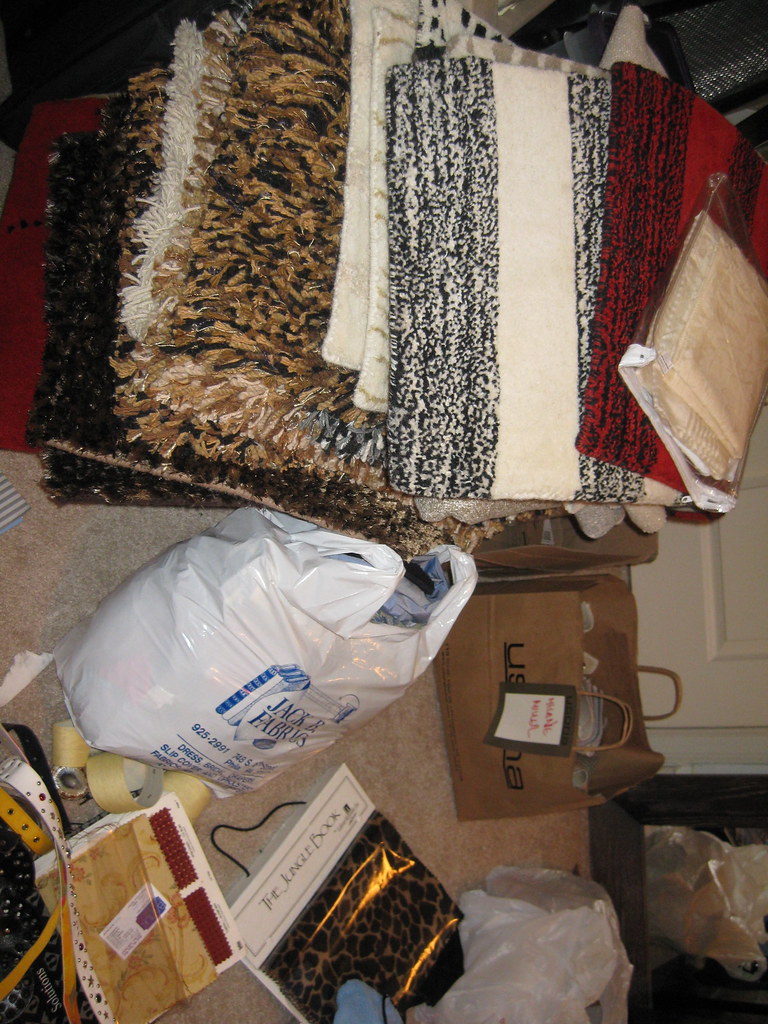 Lots of donations, incl. rugs from BO Concept Melanie Miller Flickr