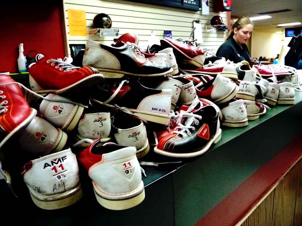 Bowling Shoes The bowling alley I went to had about 60 lan… Flickr