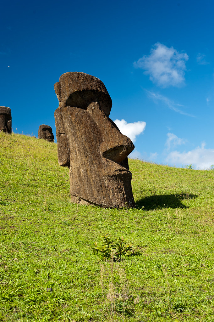 Rano Raraku Easter Island Rano Raraku the Moai quarry