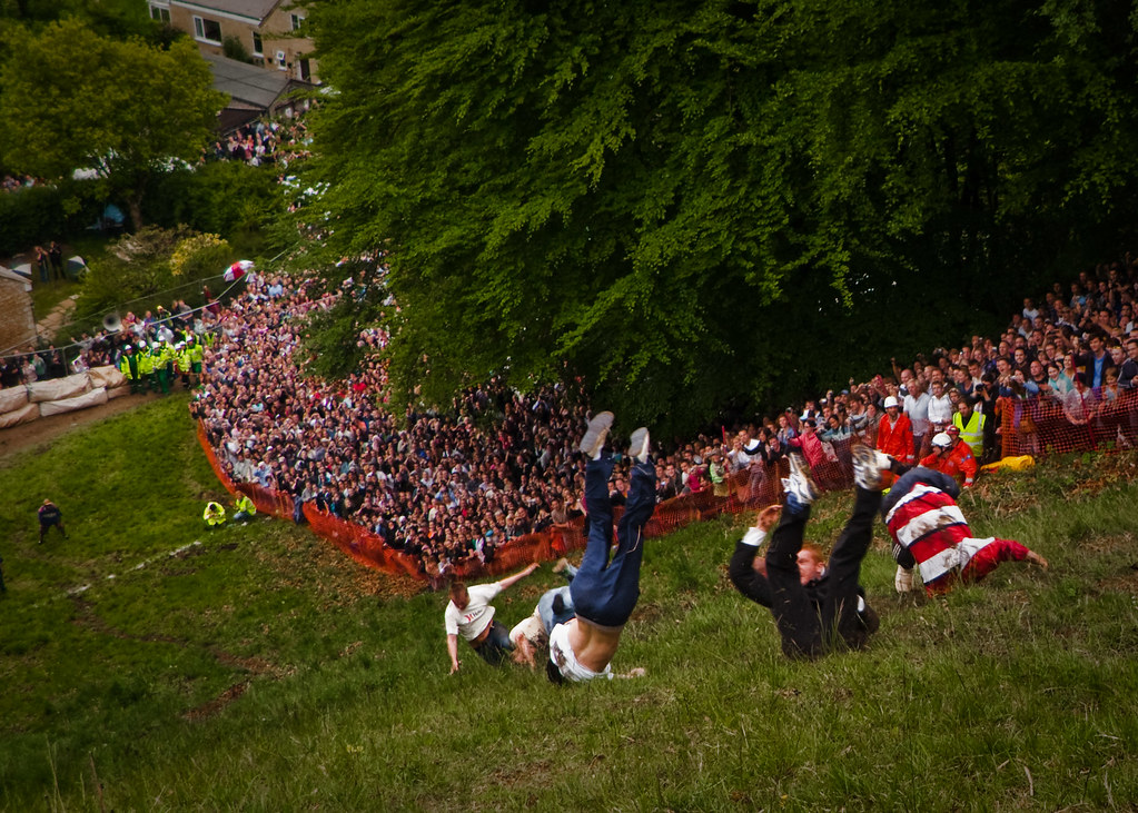 Cheese Rolling Festival Second Race After this notorious… Flickr