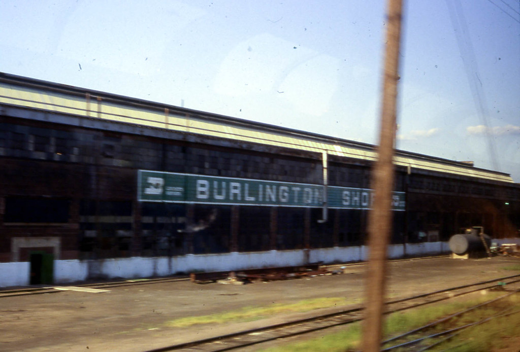 19840810 07 BN West Burlington Shop The BN West Burlington… Flickr