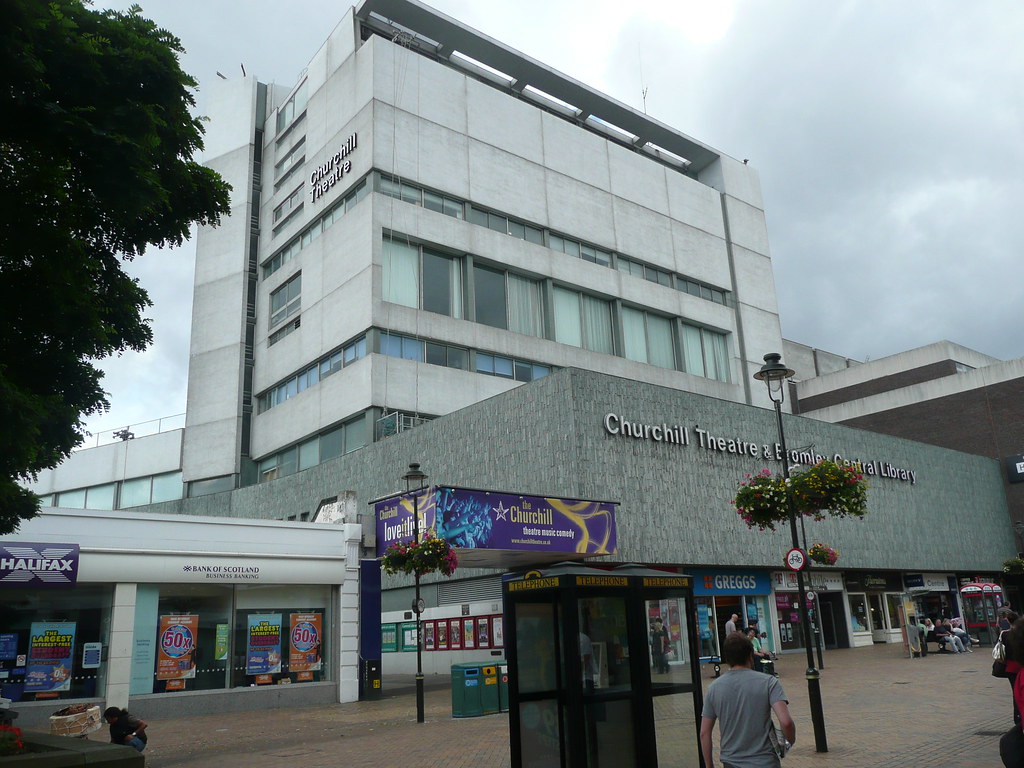 Churchill Theatre Churchill Theatre and Bromley Central Li… Flickr