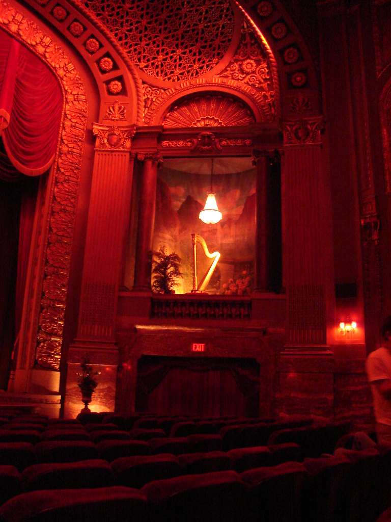 Harp Alcove Byrd Theatre Richmond, Virginia Ross Grady Flickr