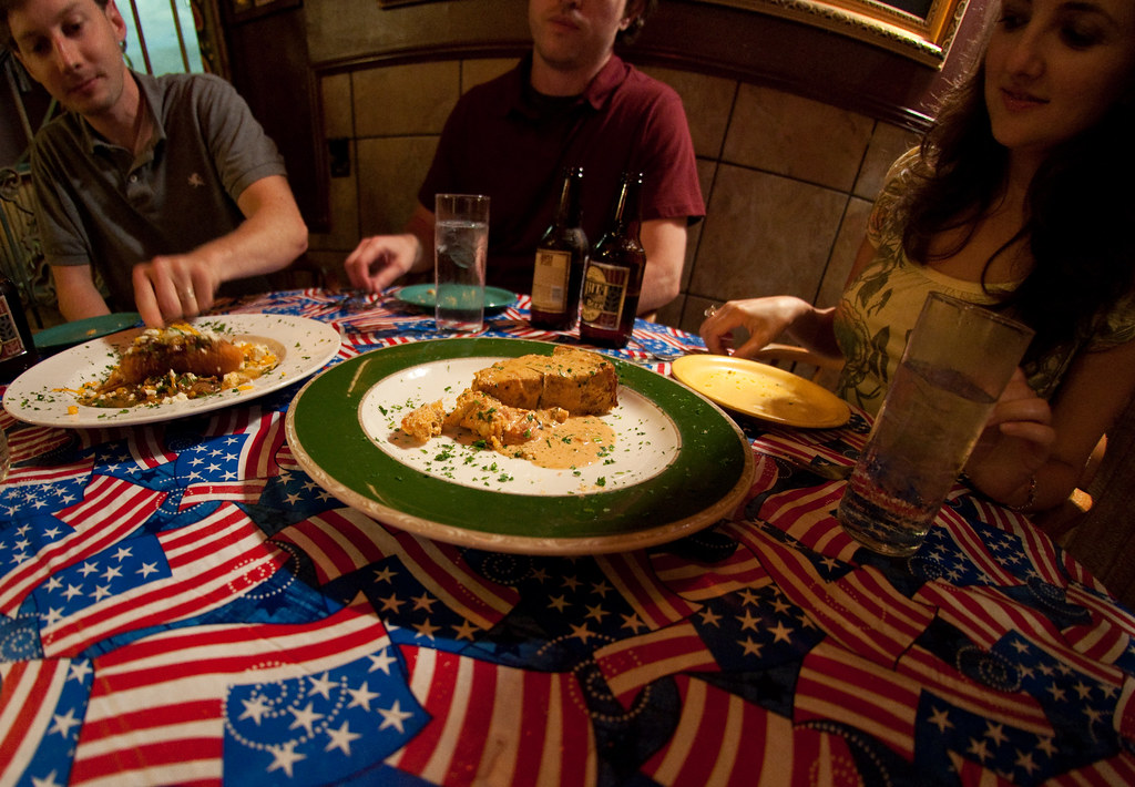 JacquesImo's alligator cheesecake. Awesome. Mills Baker Flickr