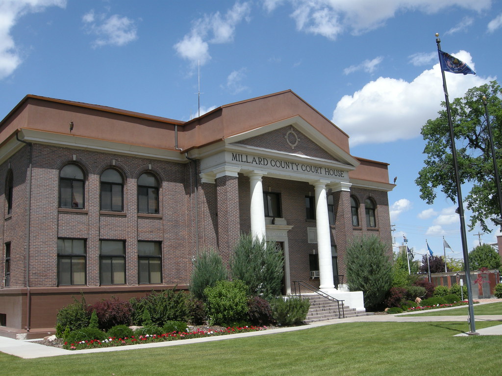 Millard County Courthouse, Fillmore, Utah Built in 1920. Mansley