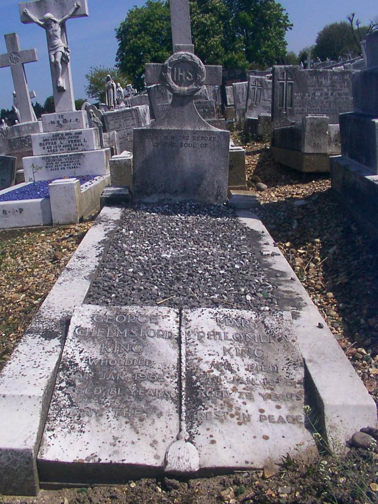 A man called Chelmsford, St Patrick's Cemetery , Leytonstone, E11 a