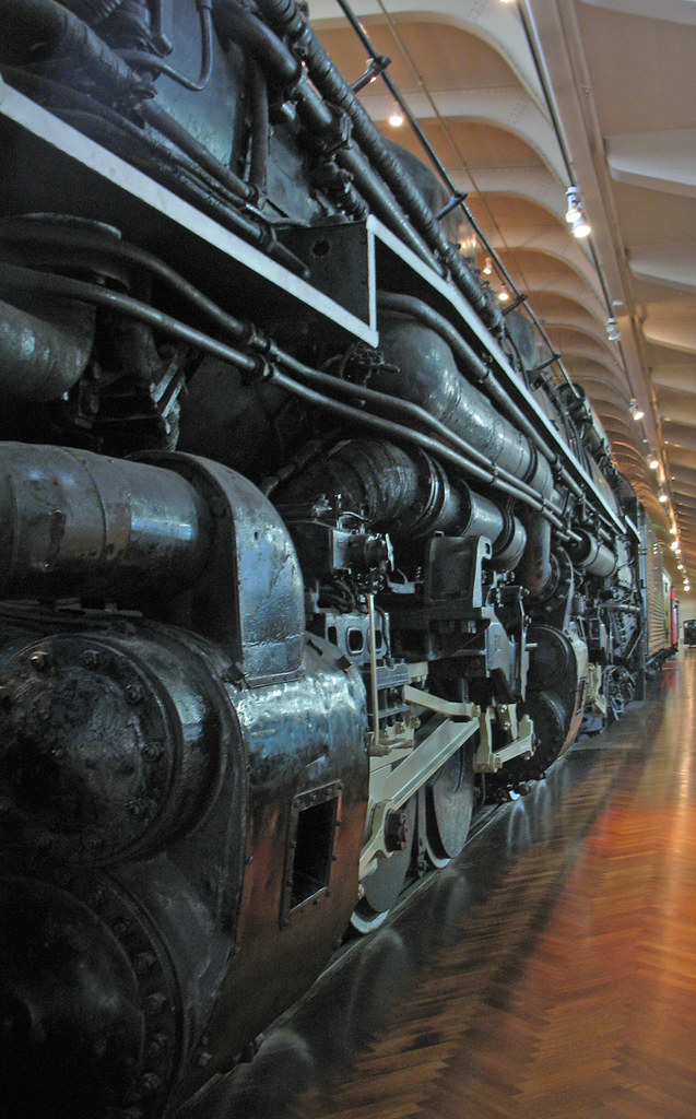 Allegheny Steam Locomotive at The Henry Ford Museum, Dearborn, Michigan