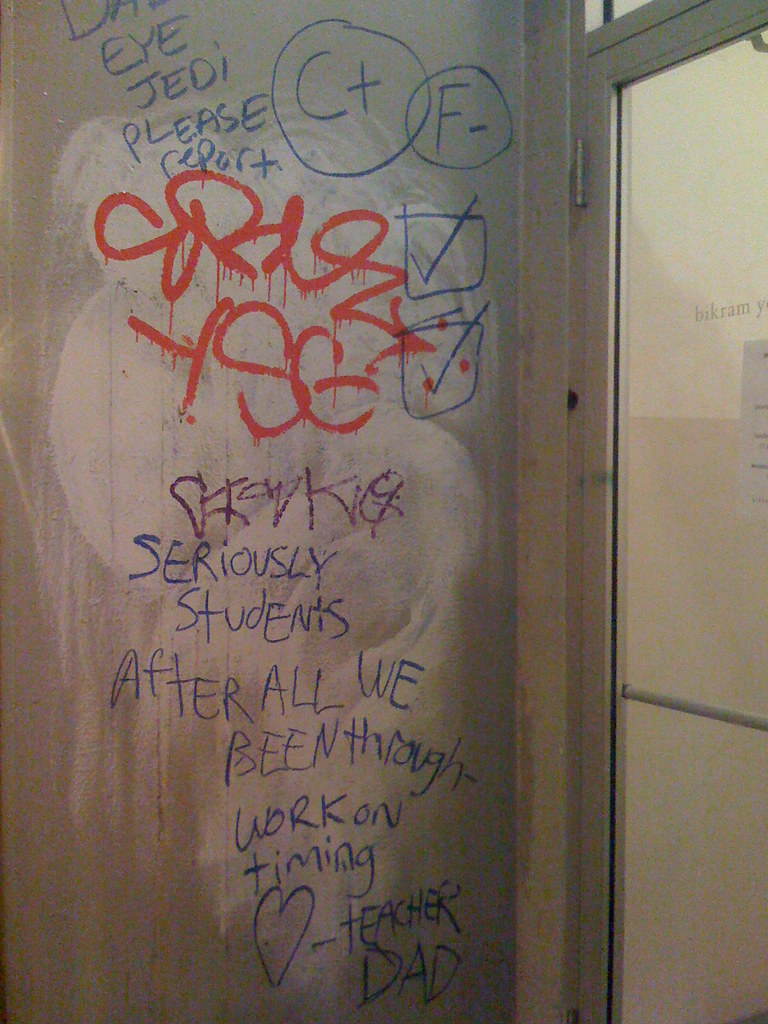 seen in wicker park at my yoga studio. this made me LOL. … Flickr